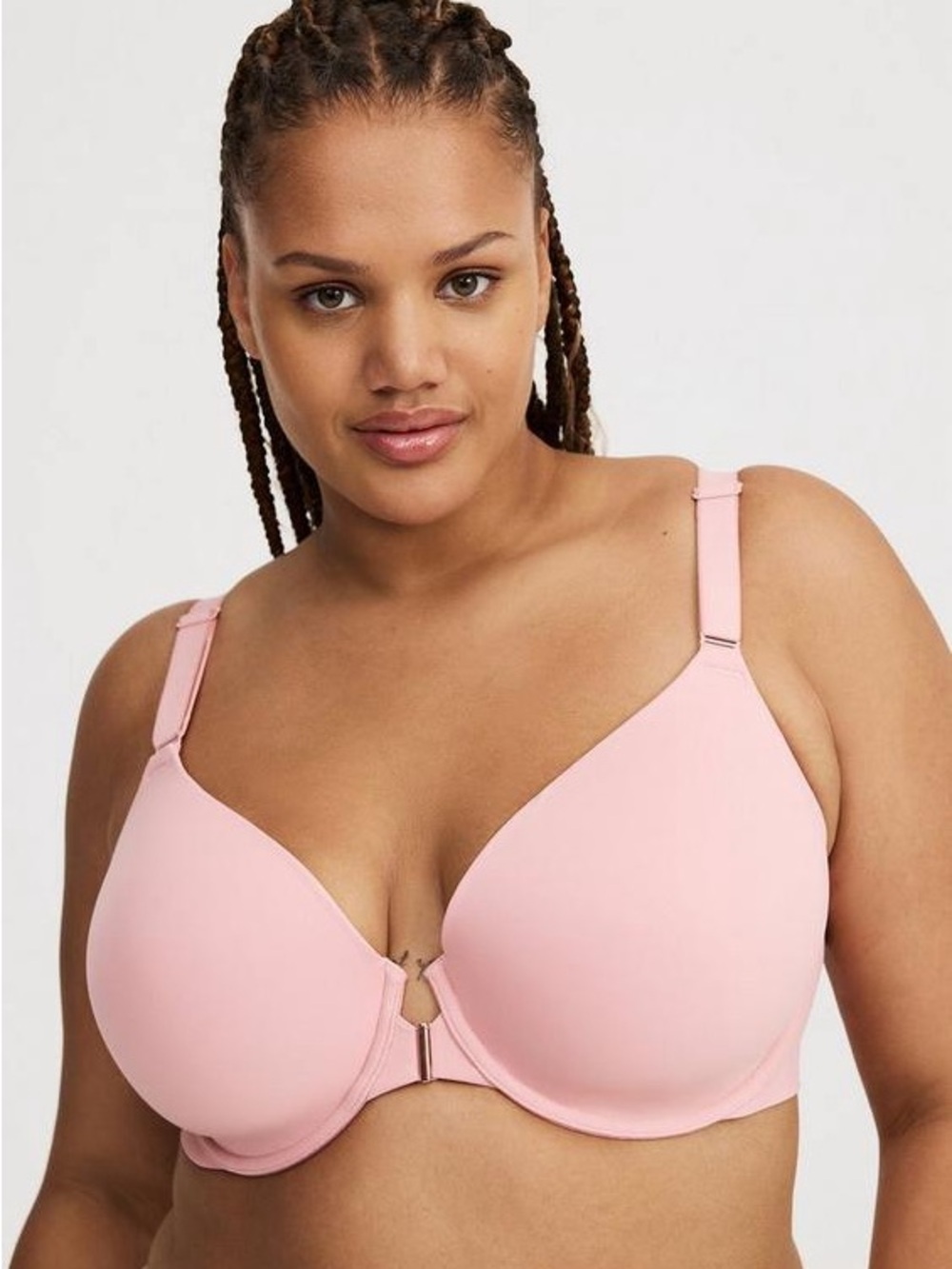 Torrid • NWT $75 Invisible Support T-Shirt Front-Close Bra